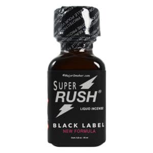 Poppers vasodilatateur aphrodisiaque pour sexualité exacerbée "Maxi Super Rush Black Label" 25ml