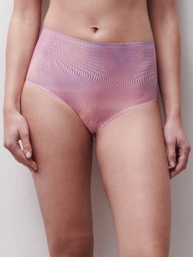 Culotte taille haute stretch invisible CHANTELLE "SoftStretch" C11D70 - Impression Iris B15