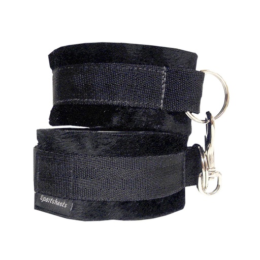Menottes ajustables SPORTSHEETS - SEX & MISCHIEF "Soft Cuffs Black" E21396