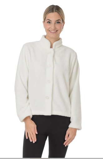 Veste d'intérieur homewear WEWOFASHION 6603 - Crème 1102