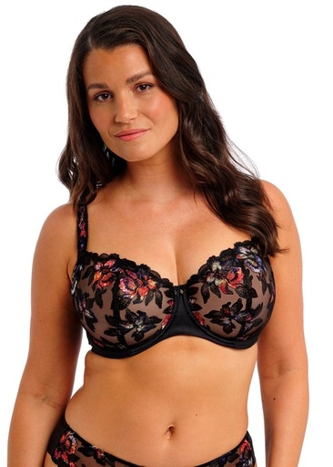 Soutien-gorge avec armatures renfort latéral FANTASIE "Magdalena" FL103407 - Noir NOR