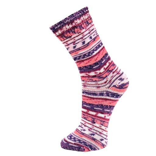 Chaussette dame CRONERT "Maxime" 15607 - Bordeaux 2225