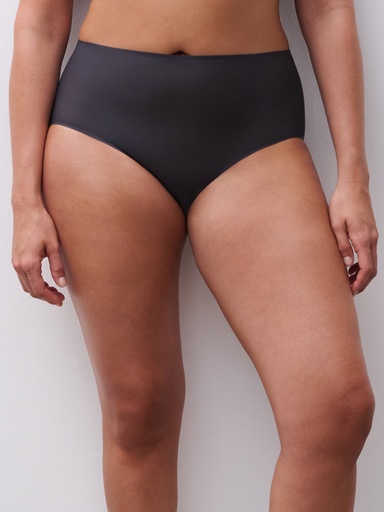 Culotte taille haute invisible TU CHANTELLE "SoftStretch" C26470 - Carbonne 0Z3