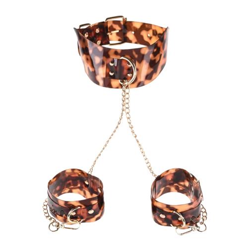 Attaches cou & poignets bondage SPORTSHEETS - SEX & MISCHIEF "Amber Neck and Wrist Restraint" 104814