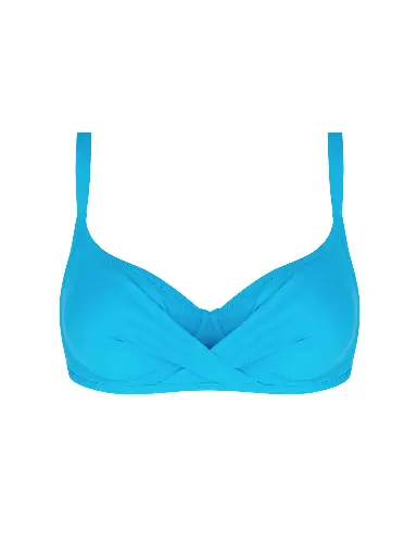 Haut de Bikini avec armatures ANTIGEL "La Chiquissima" FBB3514 - Bleu Azure 5319