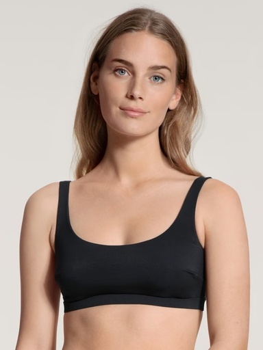 Brassière en tencel & modal CALIDA "Natural Skin" 02239 - Noir 995