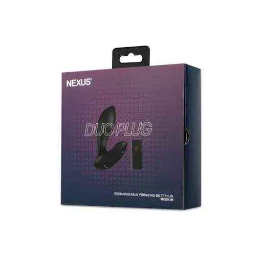 Plug anal vibrant télécommandé NEXUS "Duo Plug" 304742 - Medium 