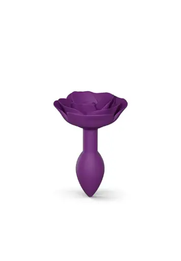 Plug anal taille S LOVE TO LOVE "Open Roses" - Purple Rain 