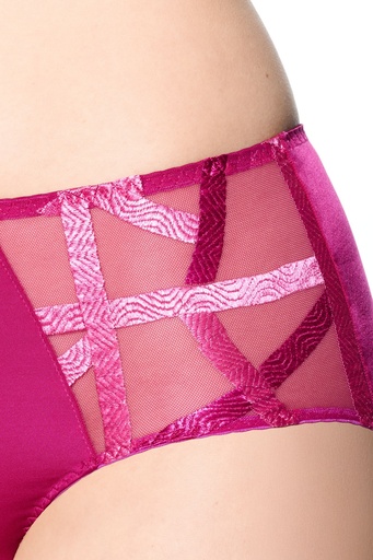 Culotte taille haute LOUISA BRACQ "Série" 471-50 - Fuschia 471