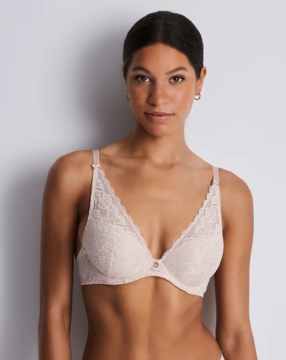 Soutien-gorge push-up foulard AUBADE "Rosessence" 2KN81 - Nude d'été NETE