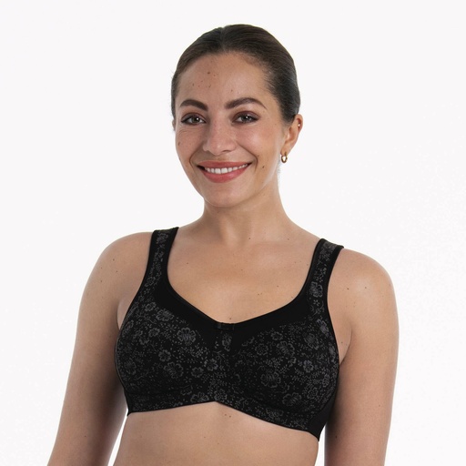 Soutien-gorge pour prothèses ANITA CARE "Clara ARt" 4773X - Noir Antracite 445