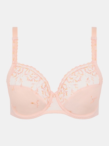 Soutien-gorge avec armatures 3 parties enveloppant CHANTELLE "Every Curve" C16B10 - Floraison Printanière C57