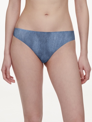 String stretch invisible CHANTELLE "SoftStretch" C11D90 - Imprimé jean bleu A21