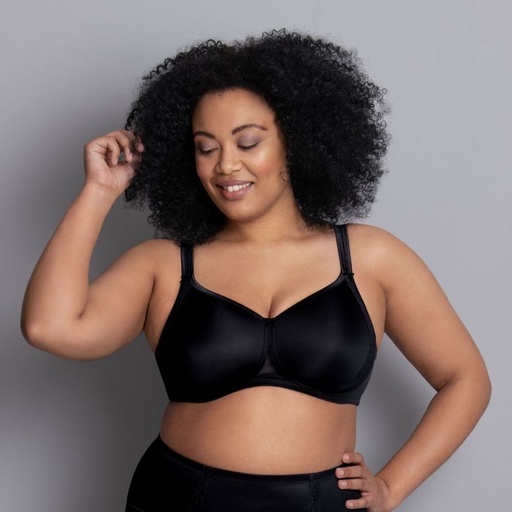 Soutien-gorge avec coques sans armatures  ANITA ROSA FAIA "Lace Rose" 5618 - Noir 001