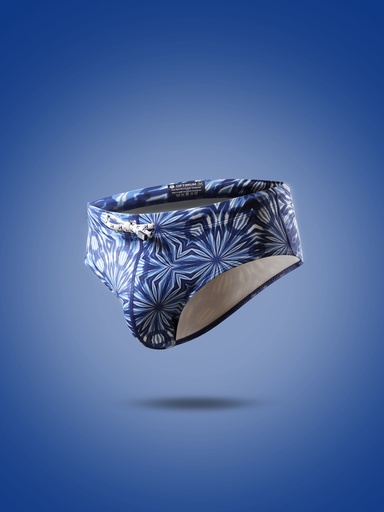 Slip de bain homme LOIC HENRY "Swimwear" KBW010U - Blue Water