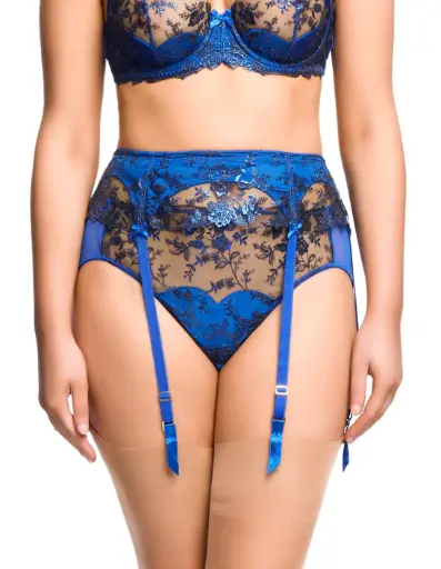 Porte Jarretelles DITA VON TEESE "Victresse" D46041 - Electric Blue