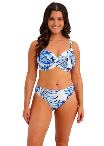 Bas de Bikini culotte taille mi-haute FANTASIE "Kefalonia" FS506772 - Tranquil Blue TAB