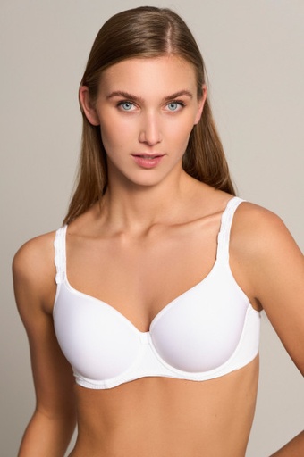 Soutien-gorge avec armatures et coques FORMAT by DACAPO 190707 - Blanc