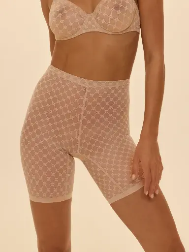 Panty taille haute gainette SIMONE PERELE "Plume" 1G4670 - Peau Rosée 739