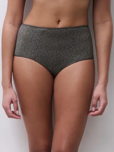 Culotte taille haute CHANTELLE EASY FEEL "Norah" C13F30 - Vert Argile 09W