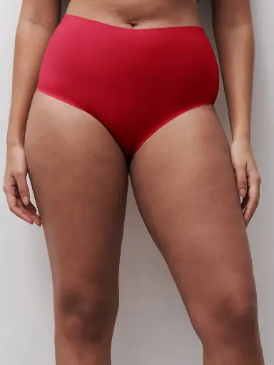 Culotte XL stretch invisible CHANTELLE "SoftStretch" C11370 - Coquelicot 0YU