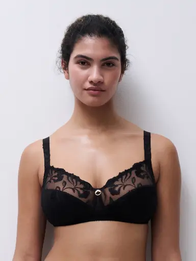 Soutien-gorge sans armatures CHANTELLE "Majestic" C1B3P0 - Noir 011