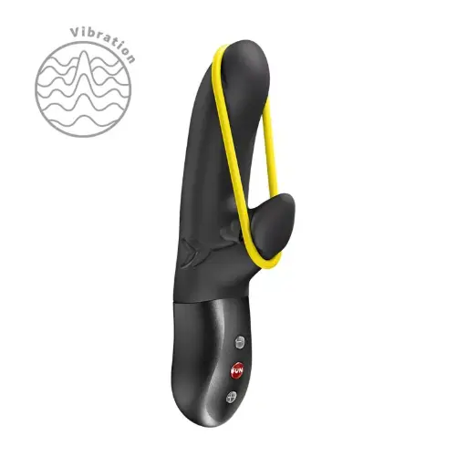 Petit vibromasseur double stimulation FUN FACTORY "Amorino" - Noir