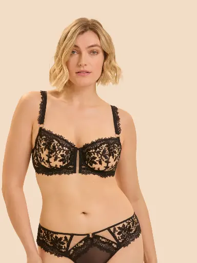 Soutien-gorge corbeille SIMONE PERELE "Fantasme" 1I3330 - Light Tatoo 024